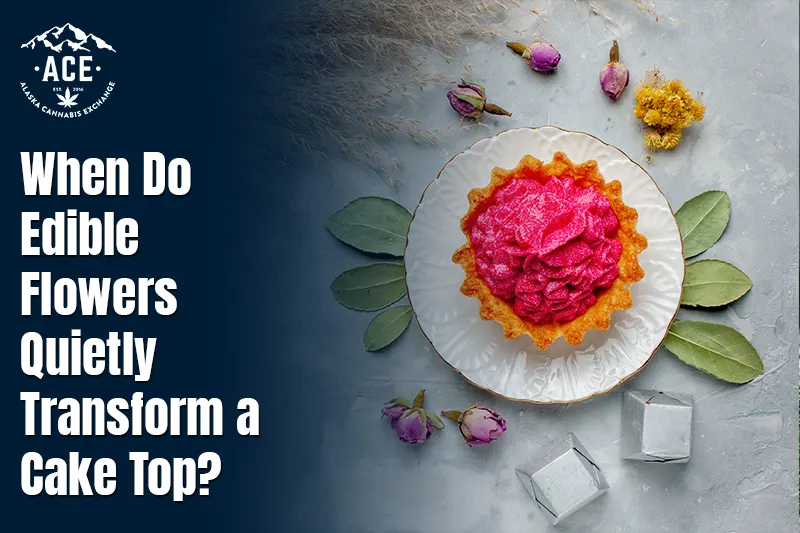 When Do Edible Flowers Quietly Transform a Cake Top?