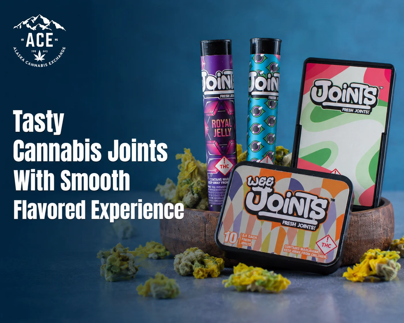 Tasty Cannabis Joints With Smooth Flavored Experience
